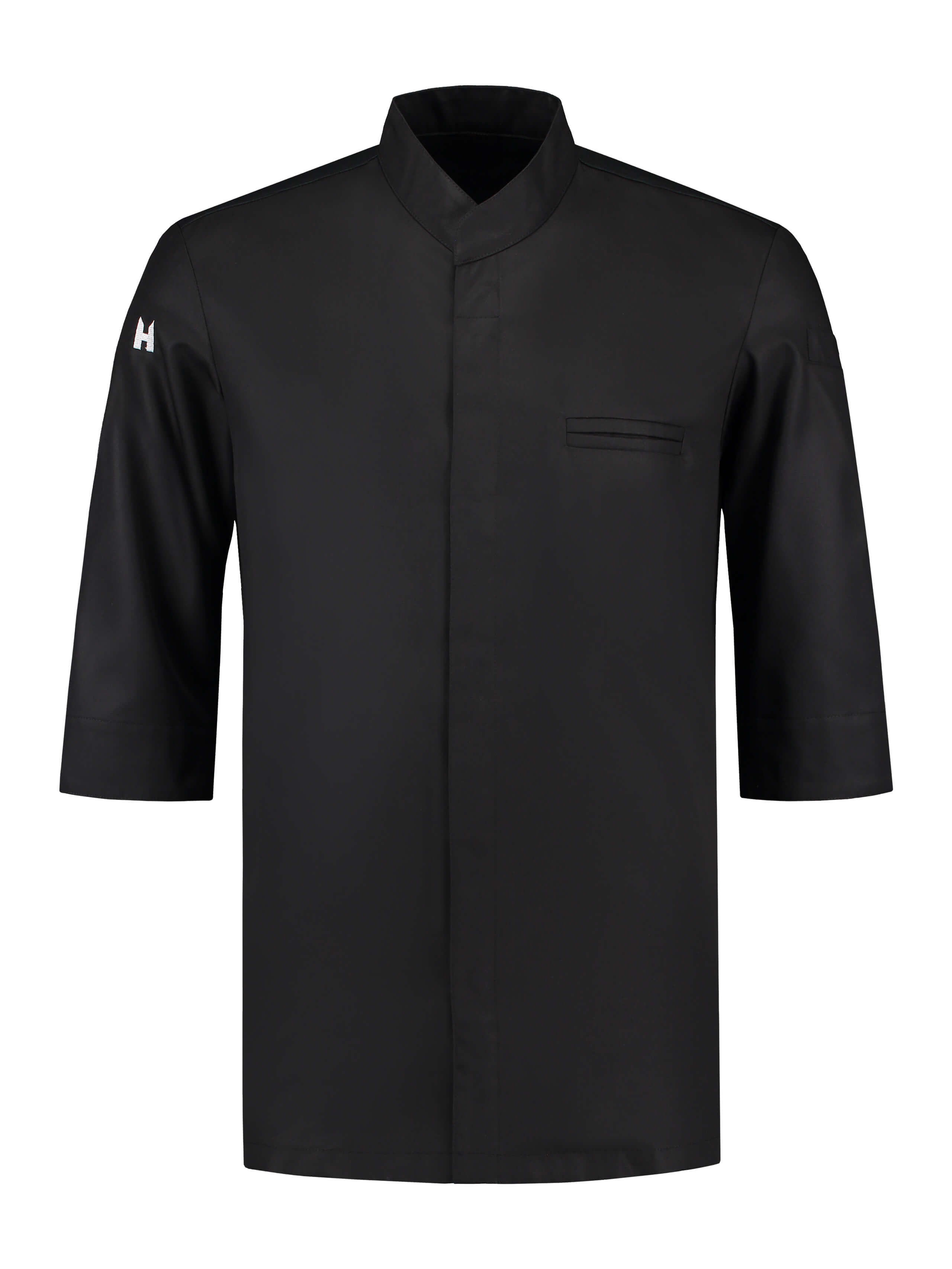 Chef Jacket Fabian Black by Le Nouveau Chef -  ChefsCotton