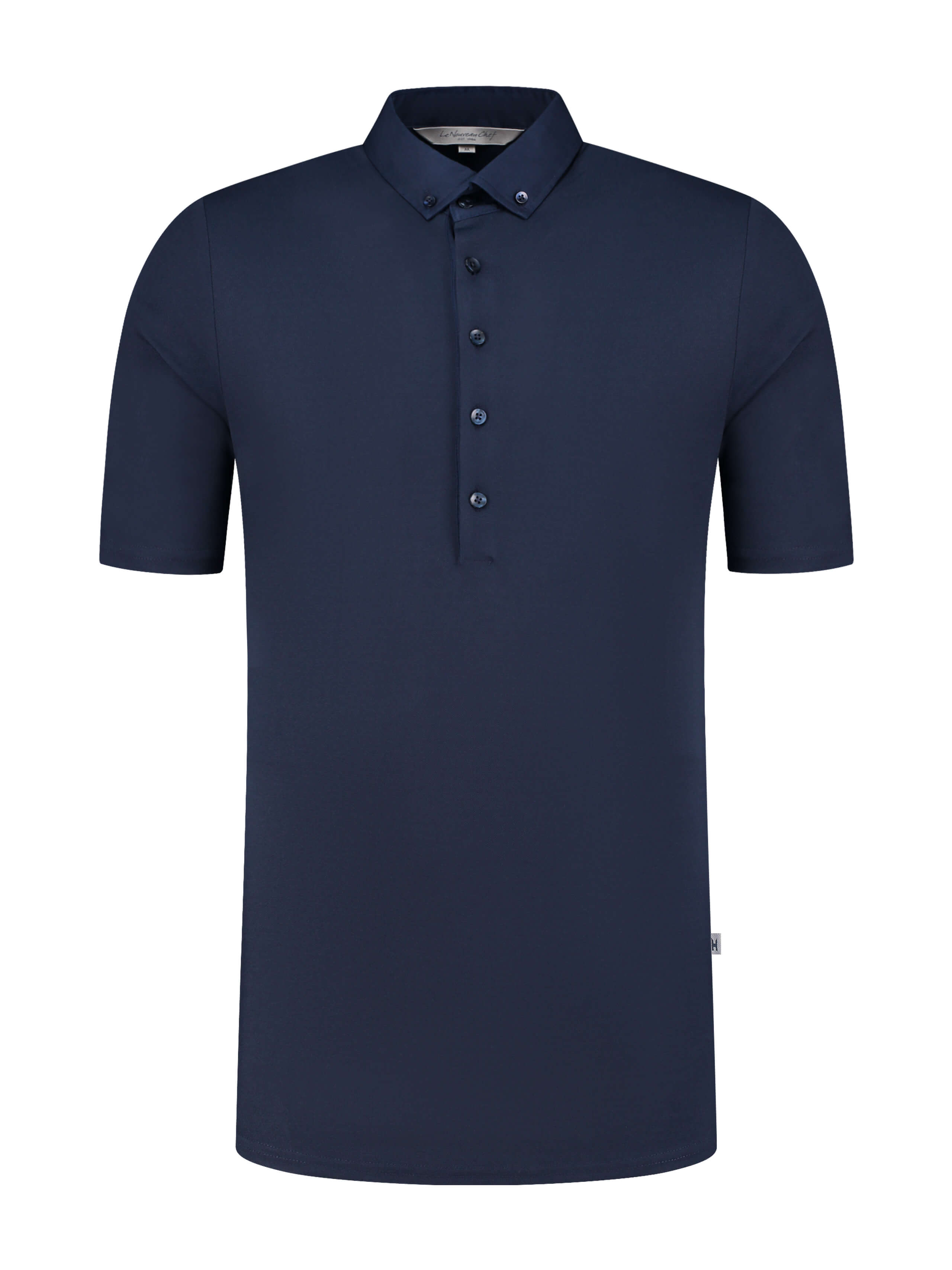 Polo Matteo Patriot Blue by Le Nouveau Chef -  ChefsCotton